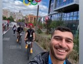منتخب اليد يستعد للأولمبياد برحلة ترفيهية فى شوارع باريس وركوب الدراجات