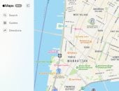 إطلاق خرائط أبل على الويب لمنافسة جوجل