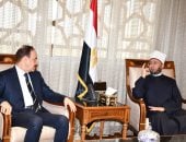 وزير الأوقاف يستقبل رئيس ديوان الوقف السني العراقي والوفد المرافق له
