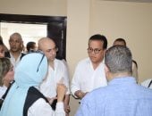 وزير الصحة يتفقد مستشفى الصدر ببنى سويف ومخزن الأدوية.. فيديو