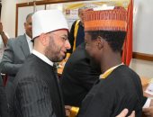 وزير الأوقاف يحضر مناقشة رسالة ماجستير فى أصول الفقه لباحث نيجيرى