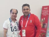 المصري أمجد عبد الحليم يكشف كيف فاز بميدالية ذهبية مع لاعبة السلاح الأمريكية