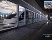 تجارب تشغيل قطار مونوريل العاصمة الإدارية الجديدة.. فيديو وصور