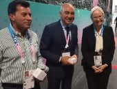 رئيس الاتحاد الدولى لتنس الطاولة تلتقى وزير الشباب والرياضة فى أولمبياد باريس