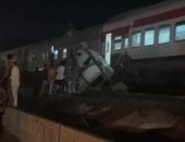 هيئة السكك الحديدية تكشف تفاصيل حادث اصطدام مقطورة بقطار بين بركة السبع وقويسنا