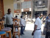 حملة إشغالات مكبرة بشوارع باريس وسعد زغلول والساحة بحى غرب شبين الكوم بالمنوفية