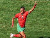 المغرب يتقدم على إسبانيا بهدف رحيمي في الشوط الأول.. فيديو