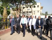 وزير الصحة يتفقد مستشفى صدر العباسية ويوجه بتسريع وتيرة التطوير