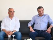 وزيرا الرى والزراعة يصلان شمال سيناء لتفقد مركز خدمات النثيلة
