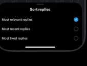 منصة X تقدم ميزة فرز التعليقات حسب الأكثر صلة والأحدث والأكثر إعجابًا