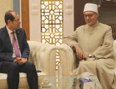 المفتى يستقبل رئيس لجنة الشئون الدينية بمجلس الشيوخ لتهنئته بالمنصب
