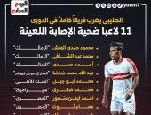 الصليبى يضرب فريقا كاملا فى الدورى.. 11 لاعبا ضحية الإصابة اللعينة