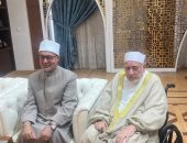 مفتى الجمهورية يستقبل الدكتور أحمد عمر هاشم لتهنئته بتولى مهام منصبه