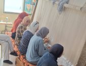 تدريب السيدات السيناويات على صناعة السجاد اليدوى بالبحيرة