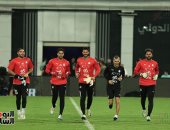 منتخب مصر يواصل تدريباته.. ويتوجه بطائرة خاصة إلى بوتسوانا غدا