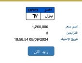 سعر لوحة "ب ط ل- 67" يتخطى مليون جنيه بالمزاد ويتنافس عليها 3 أشخاص