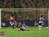 عمر مرموش يسجل هدف منتخب مصر الثانى في شباك كاب فيرى