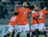 تريزيجيه يسجل الهدف الأول لمنتخب مصر أمام بوتسوانا فى الدقيقة 5