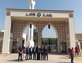 رئيس جامعة الأزهر يتفقد أكبر حركة تطوير تشهدها المدن الجامعية