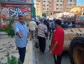 رفع 616 حالة إشغال طريق وتحرير 92 محضرا مخالفا فى الإسماعيلية