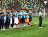 المصري يخوض مرانه الأساسي قبل مواجهة الهلال الليبي.. والعراقي يؤم اللاعبين