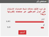 %91 من القراء يؤيدون تكثيف حملات ضبط عصابات الصفحات الإلكترونية المزيفة