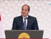 أخبار مصر.. الرئيس السيسي: الدولة المصرية لا تدخر جهدًا في توفير كل الدعم لبناء الإنسان