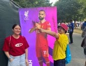 ليفربول ضد بورنموث.. جماهير الريدز تحتفى بـ محمد صلاح قبل انطلاق المباراة