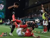 ناصر منسى يسجل هدف التعادل للزمالك فى شباك الأهلى بالسوبر الأفريقى