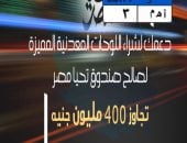 دعم المواطنين فى شراء اللوحات المعدنية المميزة تجاوز 400 مليون جنيه لصالح صندوق "تحيا مصر"