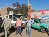 حملة إشغالات مكبرة بمنوف لتحقيق الانضباط العام والسيولة المرورية