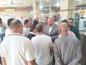 نائب محافظ الجيزة يتفقد انتظام العمل بملف التصالح فى الحوامدية وأبو النمرس