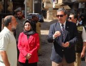 محافظ دمياط يتابع ميدانيًا مستجدات الموقف التنفيذى لمشروع صرف صحي شط جريبة