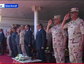 الرئيس السيسى يشهد بدء فعاليات تفتيش حرب الفرقة السادسة مدرعة بالجيش الثانى
