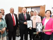 افتتاح مركز خدمة الطلاب ذوى الهمم بجامعة قناة السويس