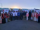 قوافل "بداية جديدة لبناء الإنسان" تجوب المحافظات.. خدمات شاملة فى القرى النائية بشمال سيناء وتطوير البنية التحتية الصحية والتعليمية.. مبادرات اجتماعية وندوات دينية وثقافية وأنشطة رياضية.. صور