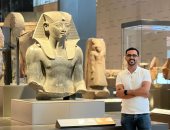 خاص.. أول فيديو للقاعات الرئيسية الجديدة بالمتحف المصرى الكبير