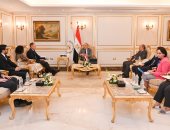 وزير الرى يلتقى مدير عام المعهد الدولى لإدارة المياه