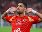 طاهر محمد يعيد التقدم للأهلى فى مرمى سيراميكا بالسوبر المصرى 2 / 1