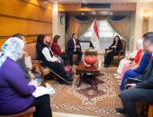 وزيرة التضامن تستقبل وفدا من قيادات ونواب "الشعب الجمهورى"