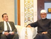 مفتى الجمهورية يستقبل مدير مركز التراث العربي بجامعة مصر للعلوم والتكنولوجيا