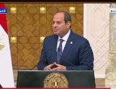 الرئيس السيسي: نؤكد على سيادة ليبيا وضرورة أن يكون الحل هناك ليبي - ليبي