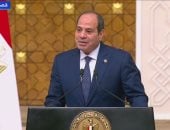 الرئيس السيسي: نقوم بجهود كبيرة لوقف إطلاق النار لمدة يومين وبعدها وقف كامل وإدخال المساعدات