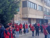 جماهير النادى الأهلى بكفر الشيخ تتجه لاستاد القاهرة.. فيديو وصور