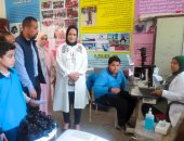 "بداية" تنظم قافلة المسح الطبى بمدارس مطروح بالتعاون مع المجتمع المدنى