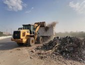 رفع 280 طن قمامة ومخلفات ونقلها لمصانع التدوير والمعالجة بطلخا فى الدقهلية