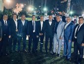 نجوم الرياضة والإعلام فى حفل زفاف نجل طارق سليمان مدرب حراس الأهلى السابق.. صور