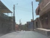 مديرية الطرق بأسوان تنتهى من رصف طريق جبل تقوق 