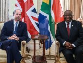 الأمير وليام يلتقى سيريل رامافوزا على هامش زيارته لجنوب أفريقيا.. صور