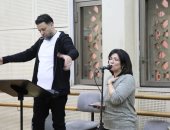 لقطات من البروفة الأخيرة لفرقة الموسيقى العربية للتراث بقيادة المايسترو محمد الموجى